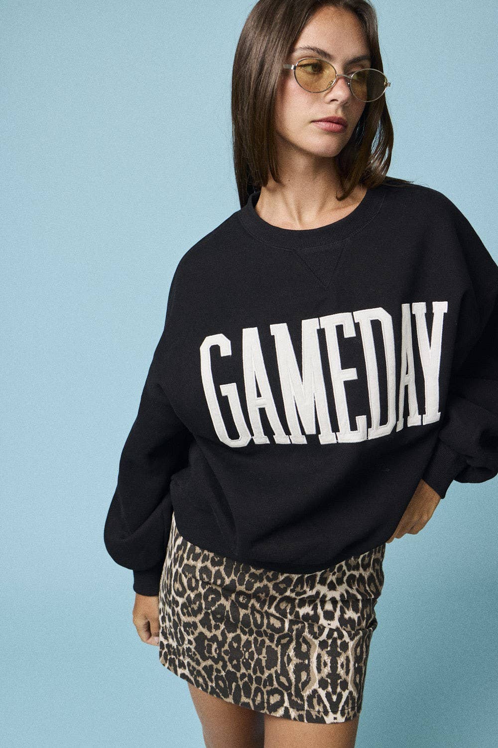 Game Day Crewneck I Heather Grey