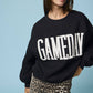 Game Day Crewneck I Black