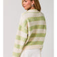 Sage & Cream Knit Cardigan
