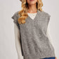 Oversized Knit Vest