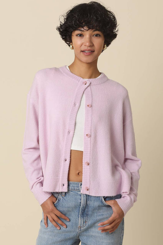 Relaxed Slouch Knit Cardigan