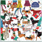 Winter Dogs 500 Piece Puzzle