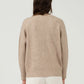 Solid Taupe Knit Sweater