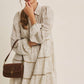 Romantic Toile Mini Dress