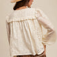 Delicate Embroidered Lace Blouse