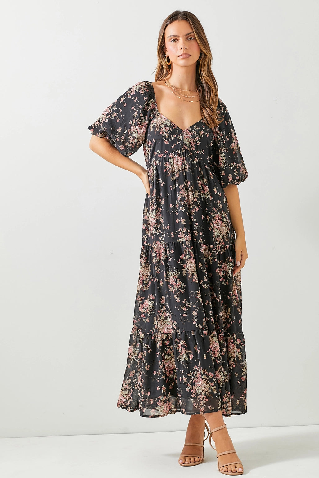 Floral Midi Dress