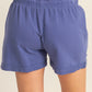 High Waisted Washed Shorts