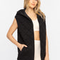 Quilted Hooded Vest