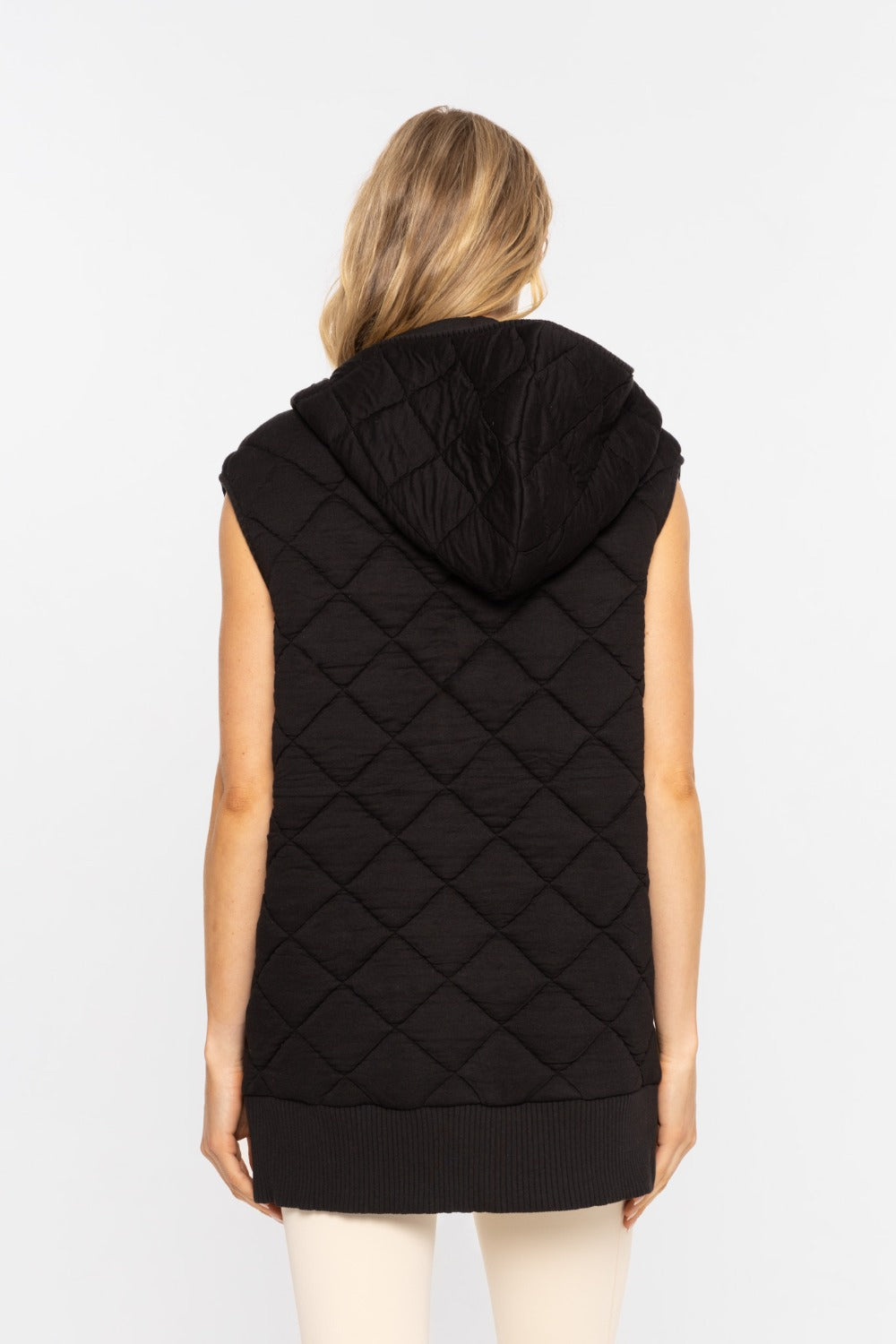 Quilted Hooded Vest