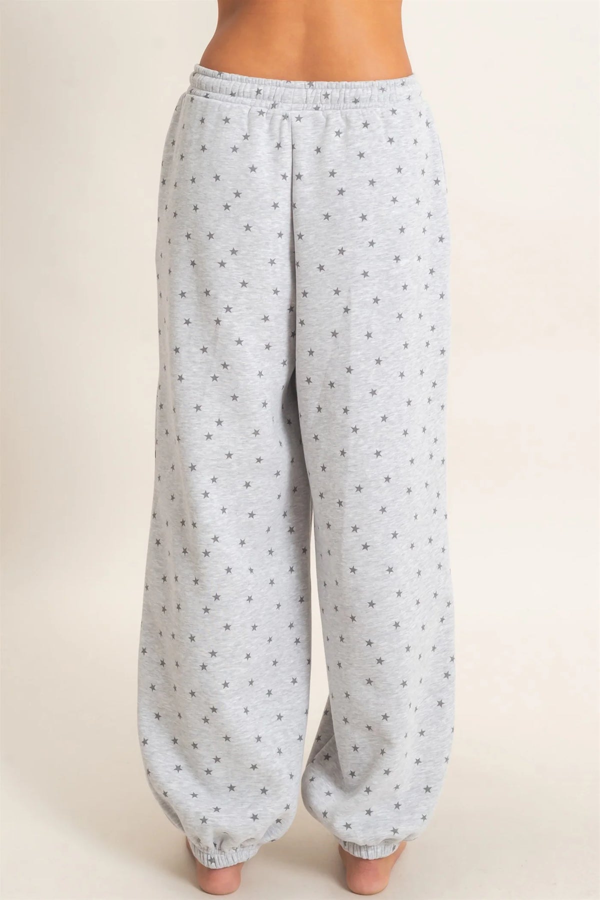 Star Print Joggers